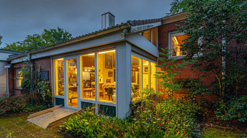 Blick ins Haus Helmut und Loki Schmidt Stiftung